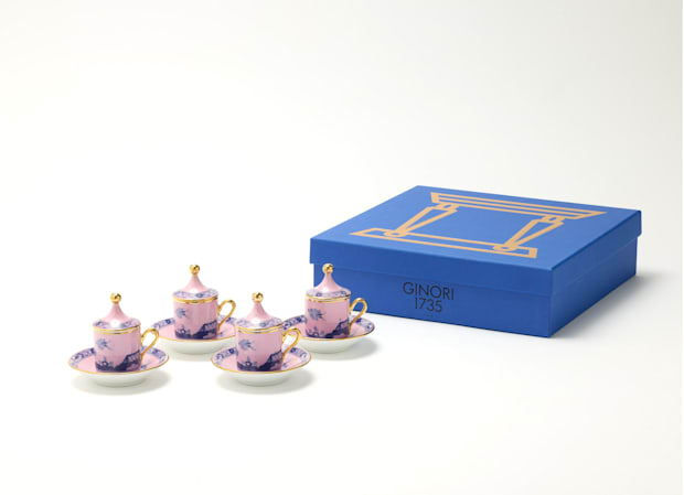 COFFEE SET FOR FOUR | GINORI 1735